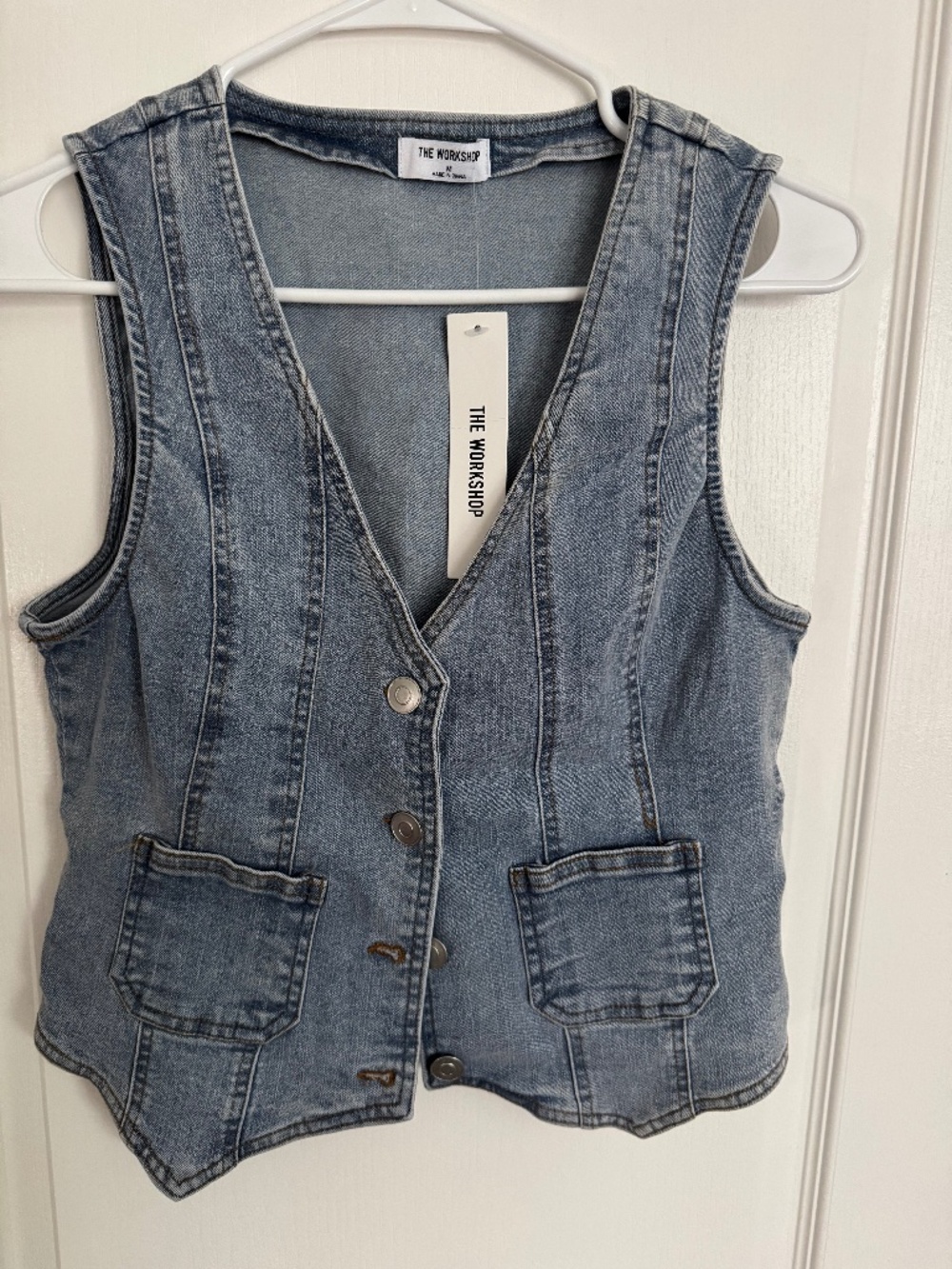 denim top - new with tags
